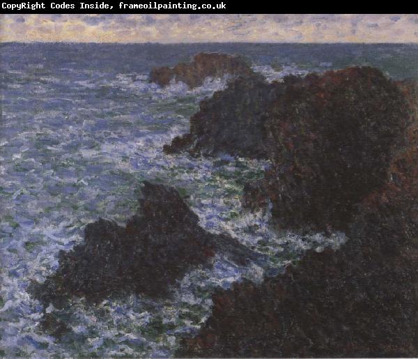 Claude Monet The Rocks of Belle-lle